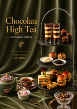 Load image into Gallery viewer, Chocolate High Tea at Paradox Sydney